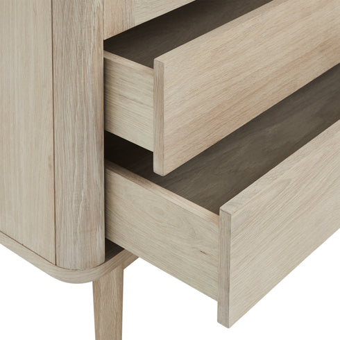 Display Cabinet Nyborg - White Oil